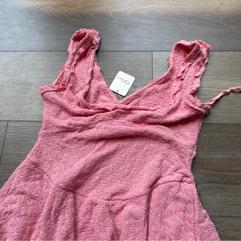 Free People Alice Pink Mini Dress NWT - Picture 5 of 6